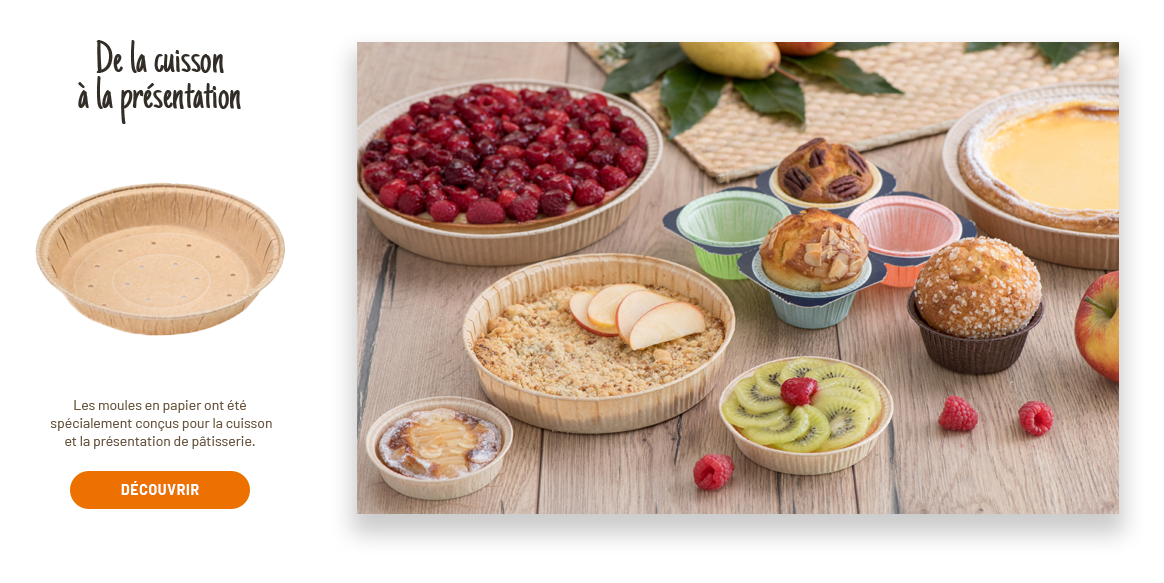 moule de cuisson papier